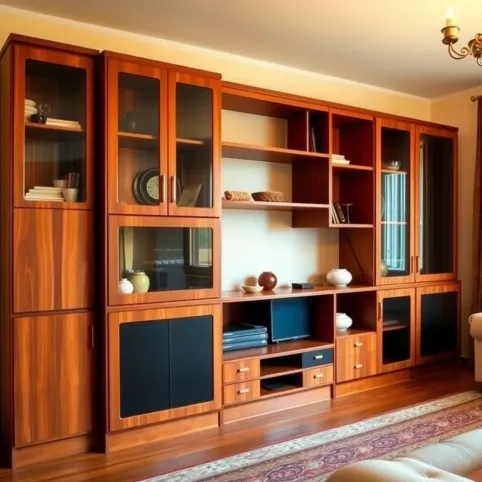 Meblościanka lata 70