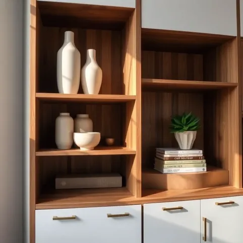 Meblościanka PRL metamorfoza