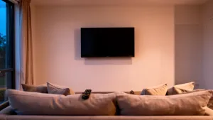 Na jakiej wysokości telewizor 55 cali na ścianie