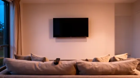 Na jakiej wysokości telewizor 55 cali na ścianie